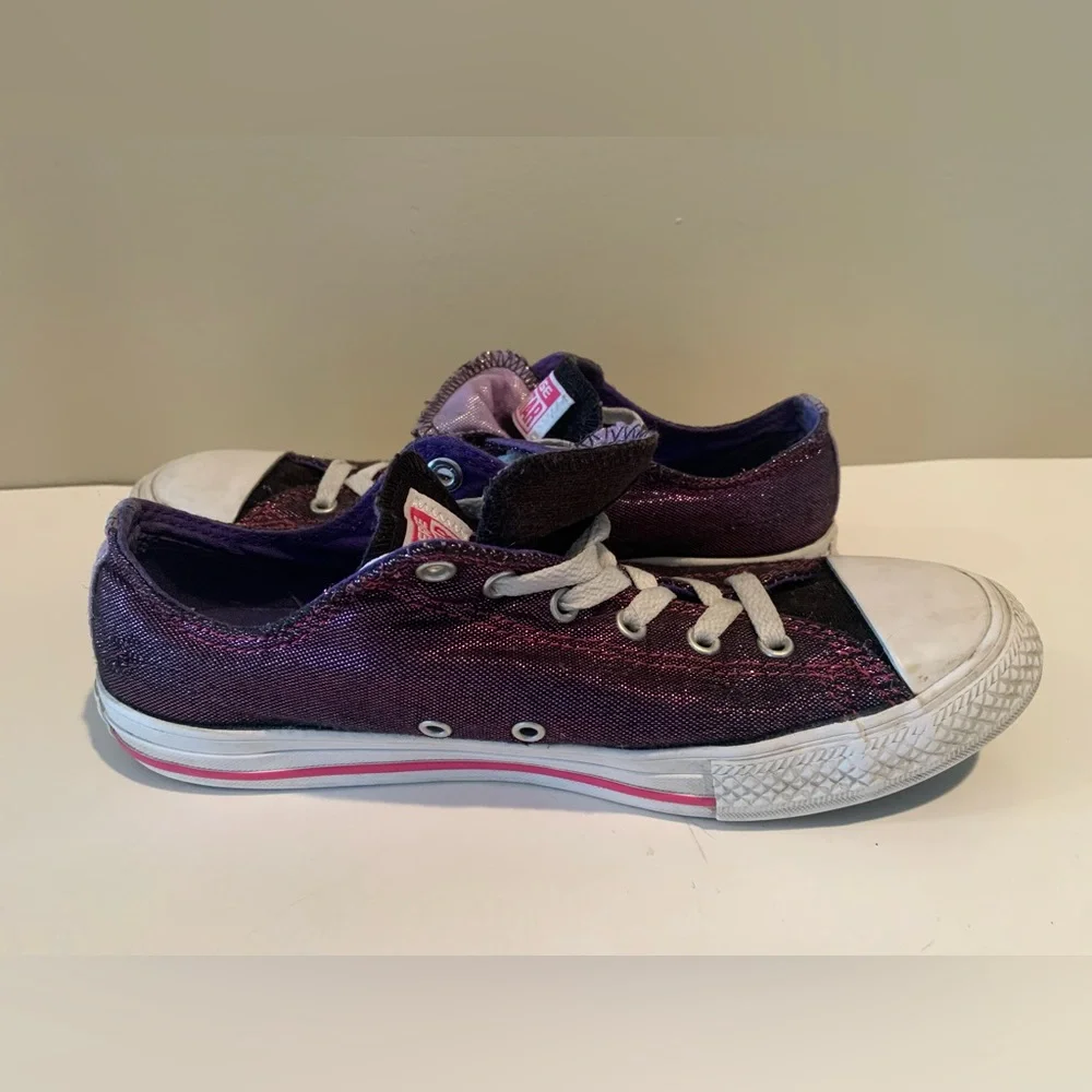 Converse All Stars Low Top Sparkle Shoes Size‎ 5.5